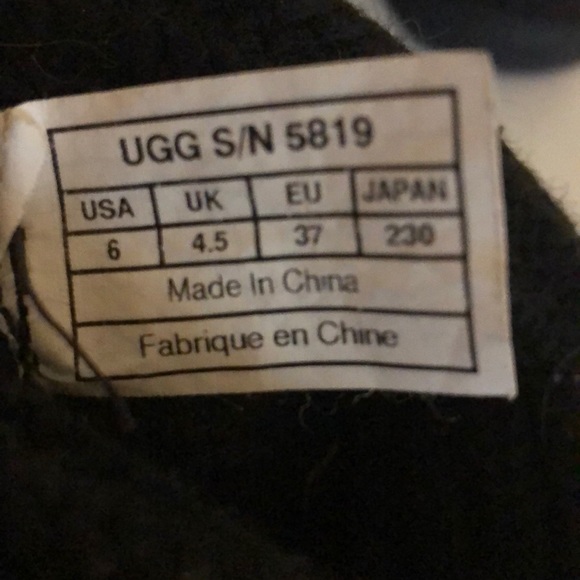 UGG Classic Cardy Knit Boot SN5819 item#170 - Picture 6 of 7